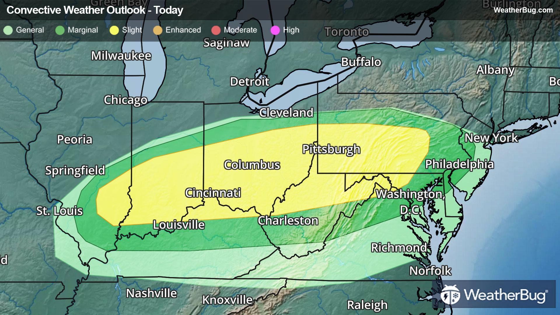 Today's Severe Weather Outlook