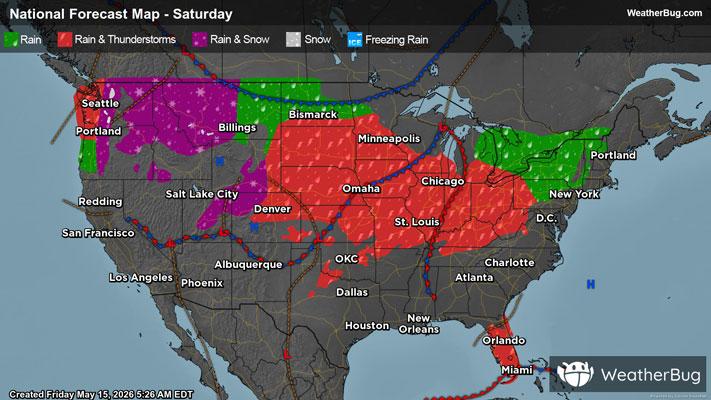 Weekend Weather Outlook