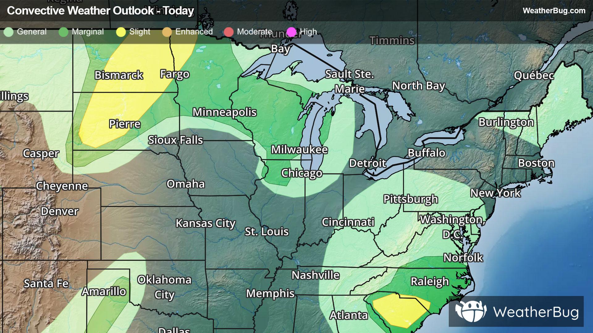 Today's Severe Weather Outlook