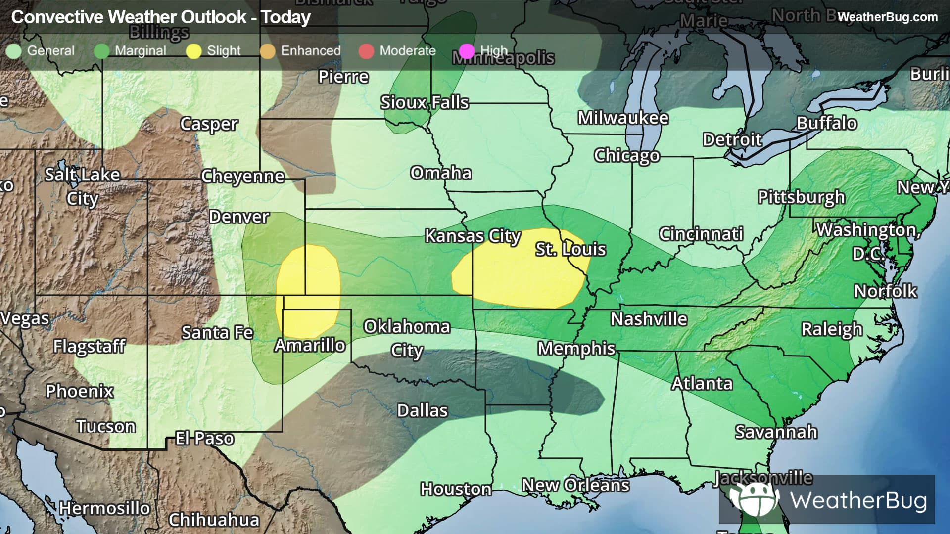 Today's Severe Weather Outlook