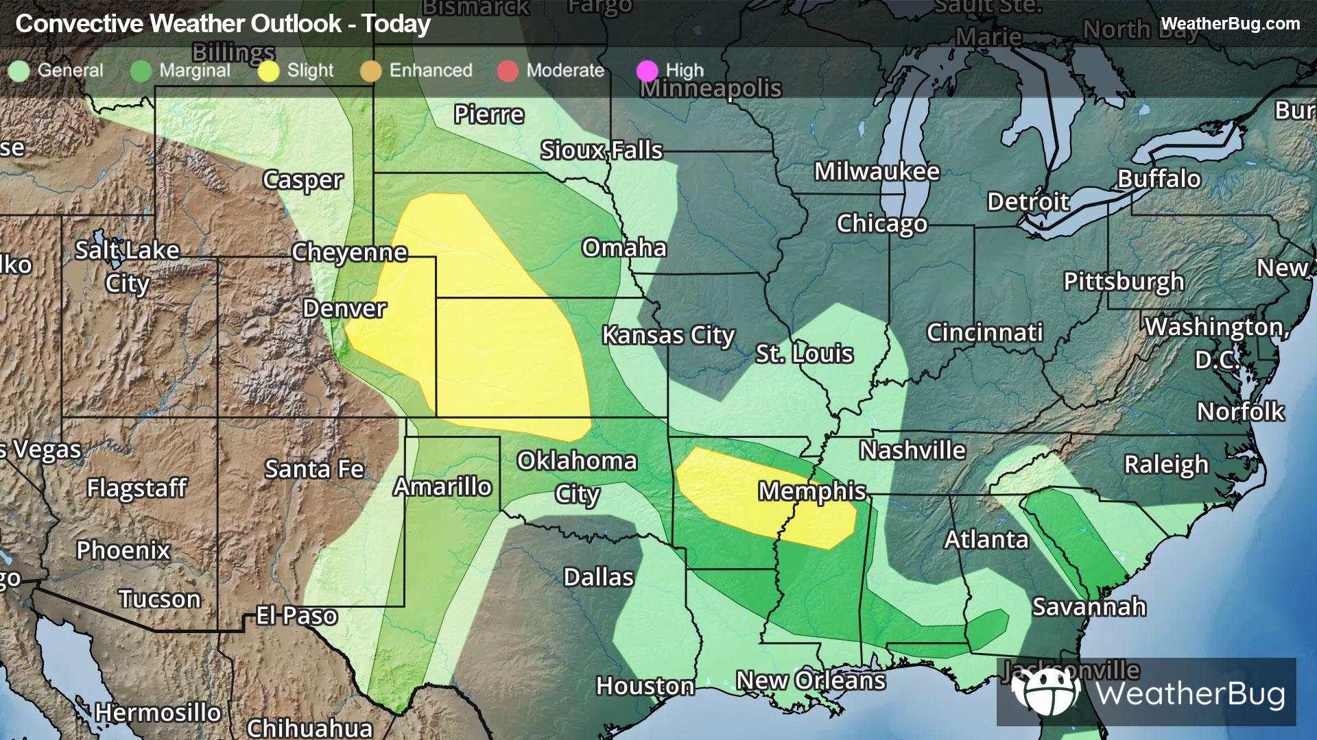 Tonight's Severe Weather Outlook