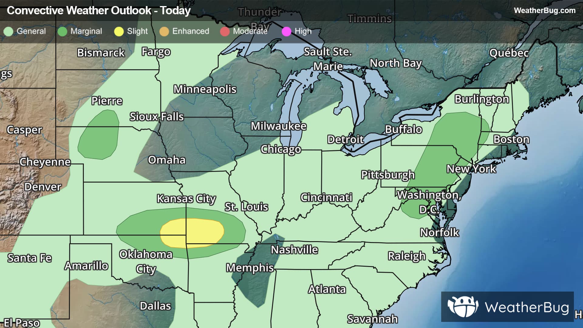 Today's Severe Weather Outlook