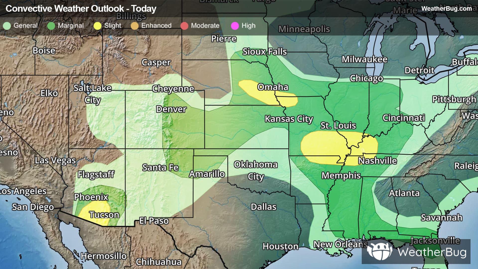 Today's Severe Weather Outlook