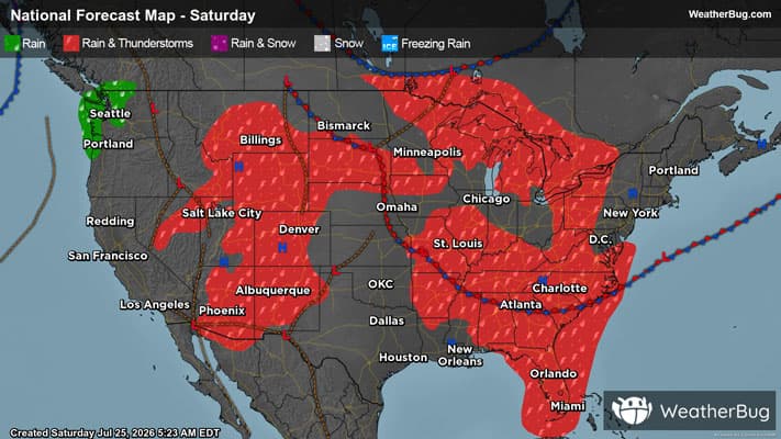 Weekend Weather Outlook