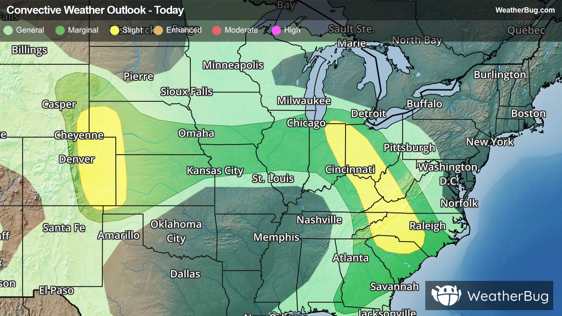 Today's Severe Weather Outlook