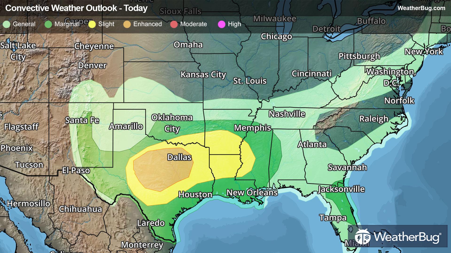 Severe Thunderstorm Outlook