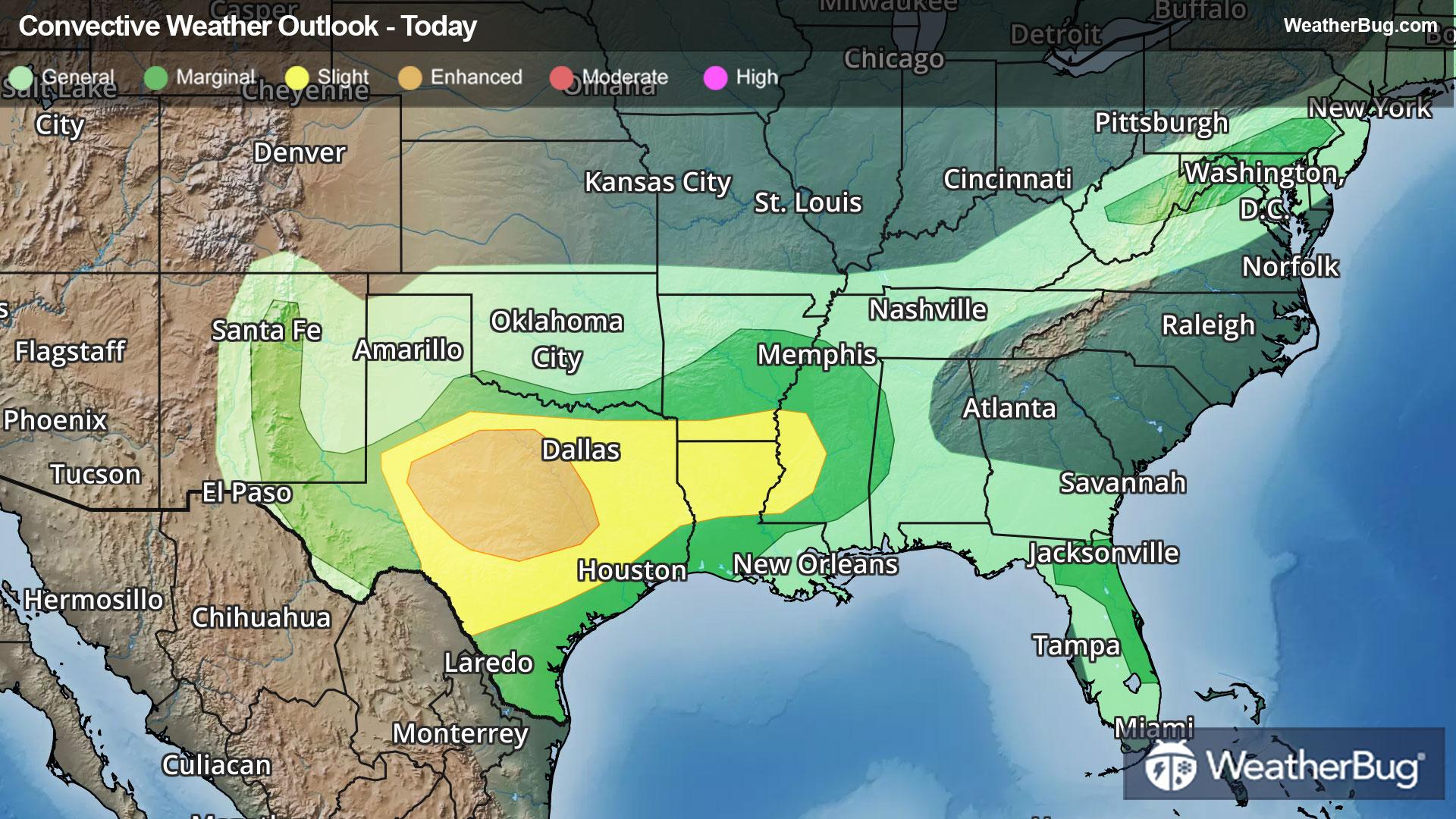 Severe Thunderstorm Outlook