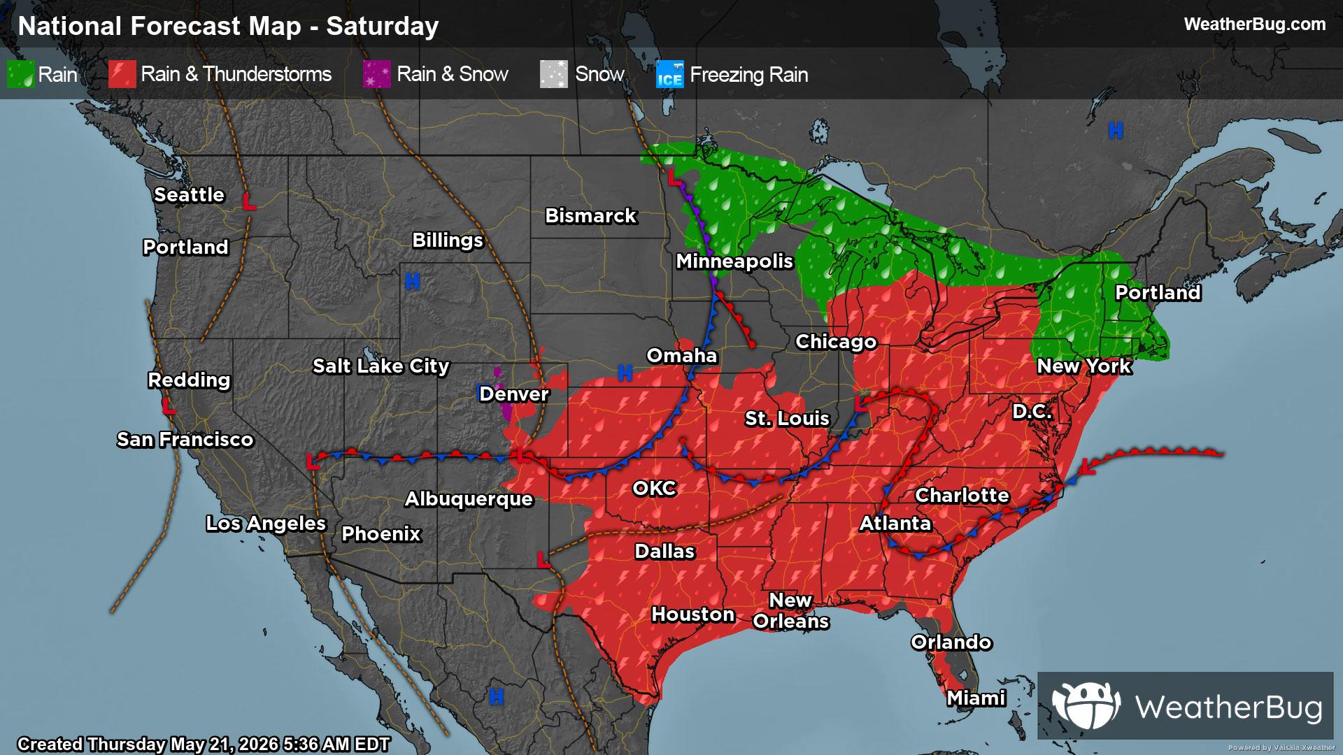 Weekend Weather Preview