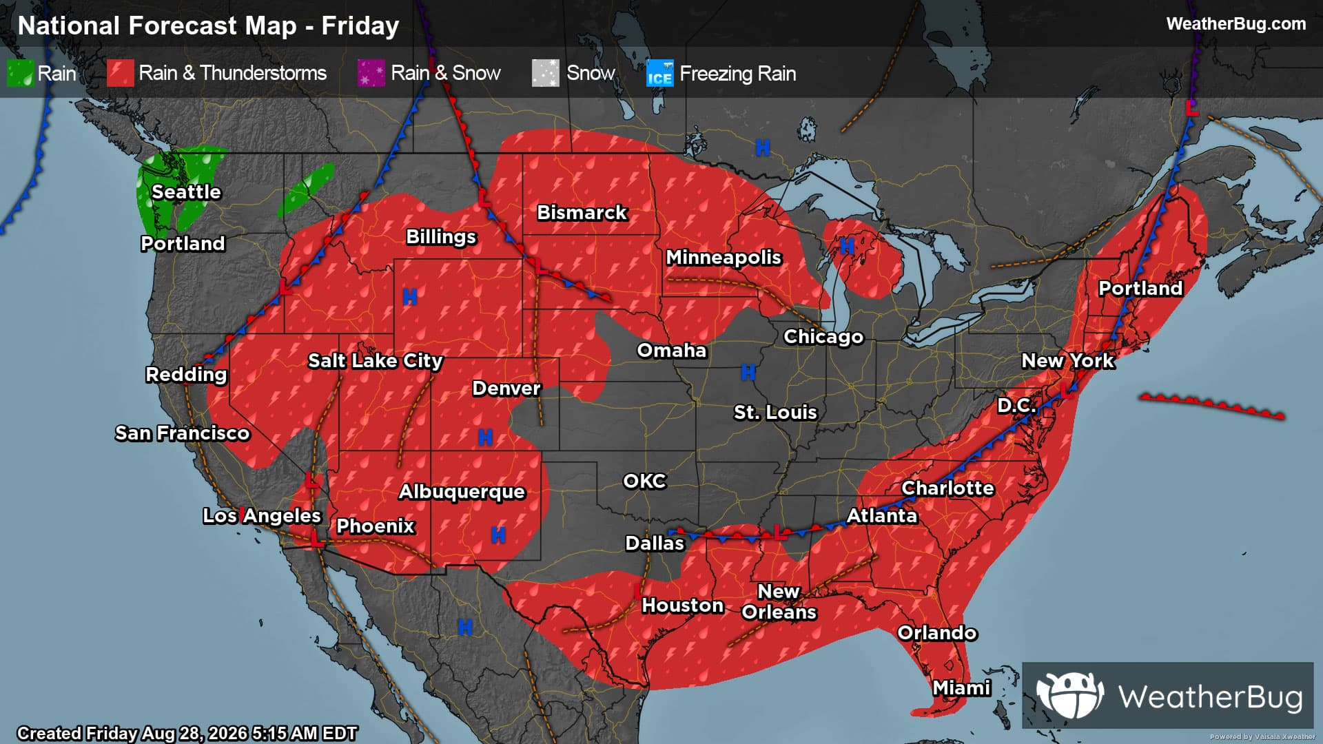 Today's Weather Outlook