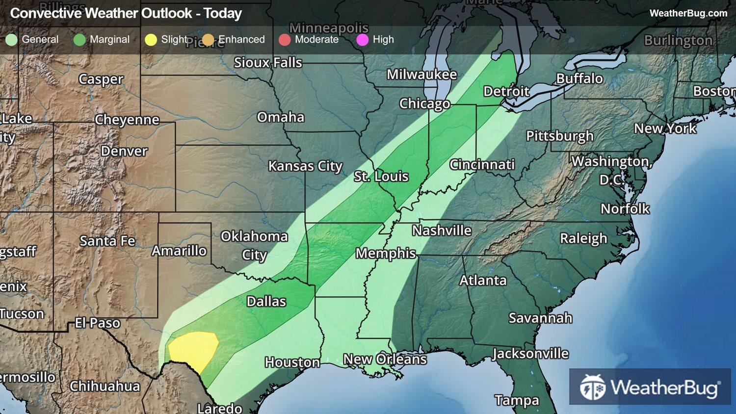 Today's Severe Weather Outlook