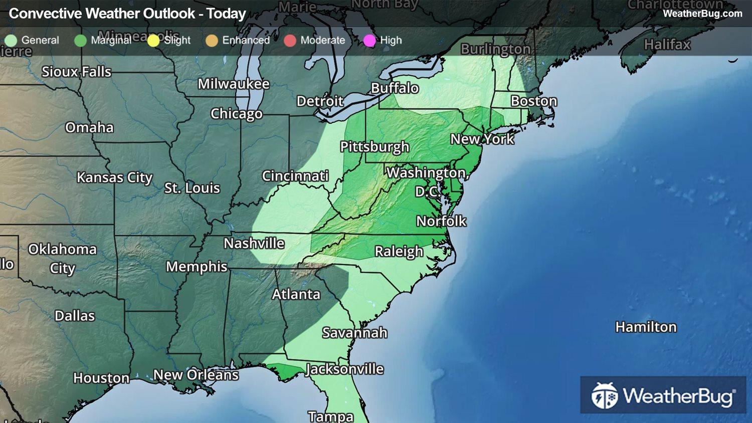 Today's Severe Weather Outlook