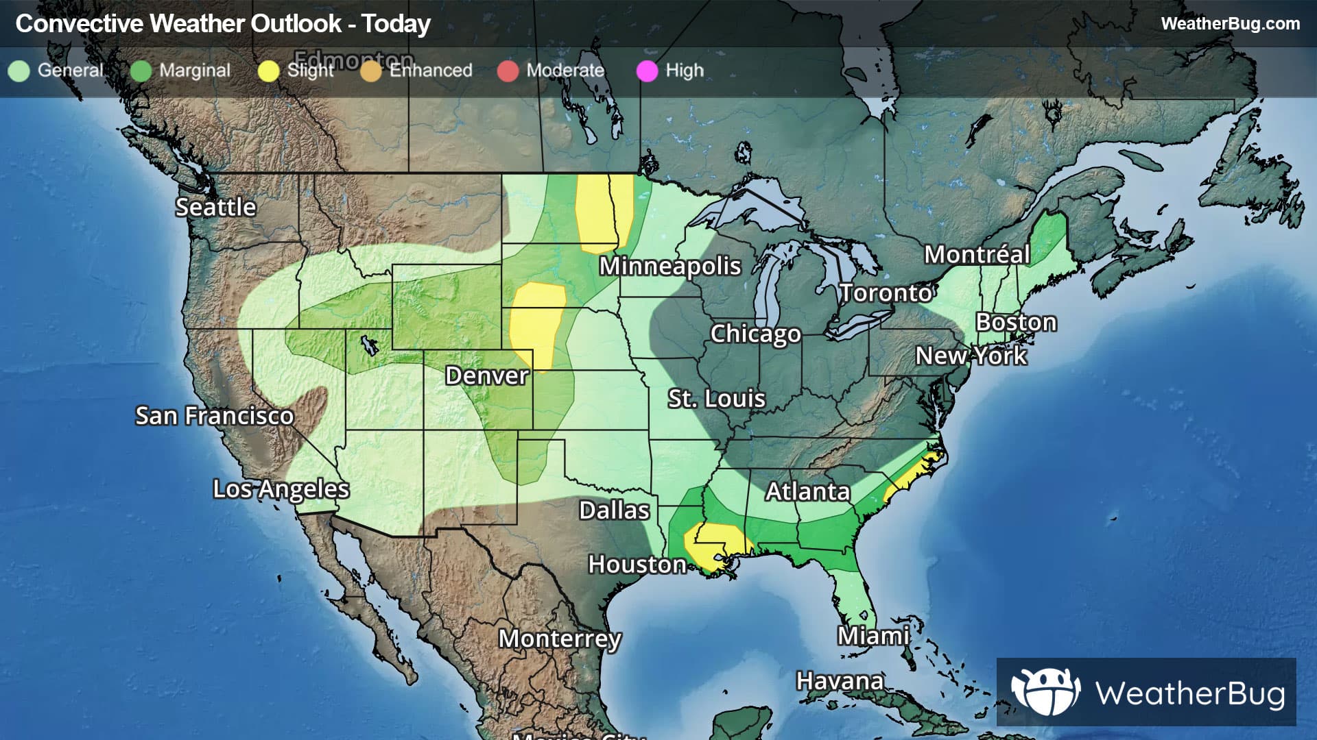 Today's Severe Weather Outlook