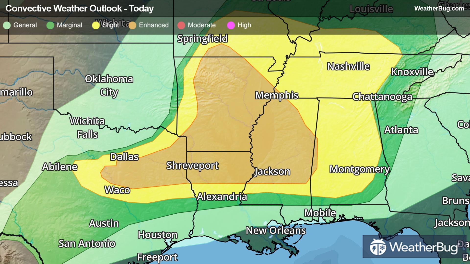 Today's Severe Weather Outlook