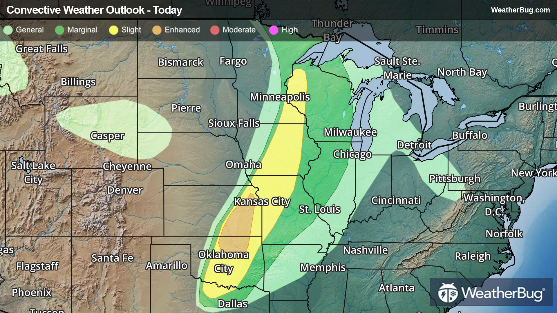 Today's Severe Weather Outlook