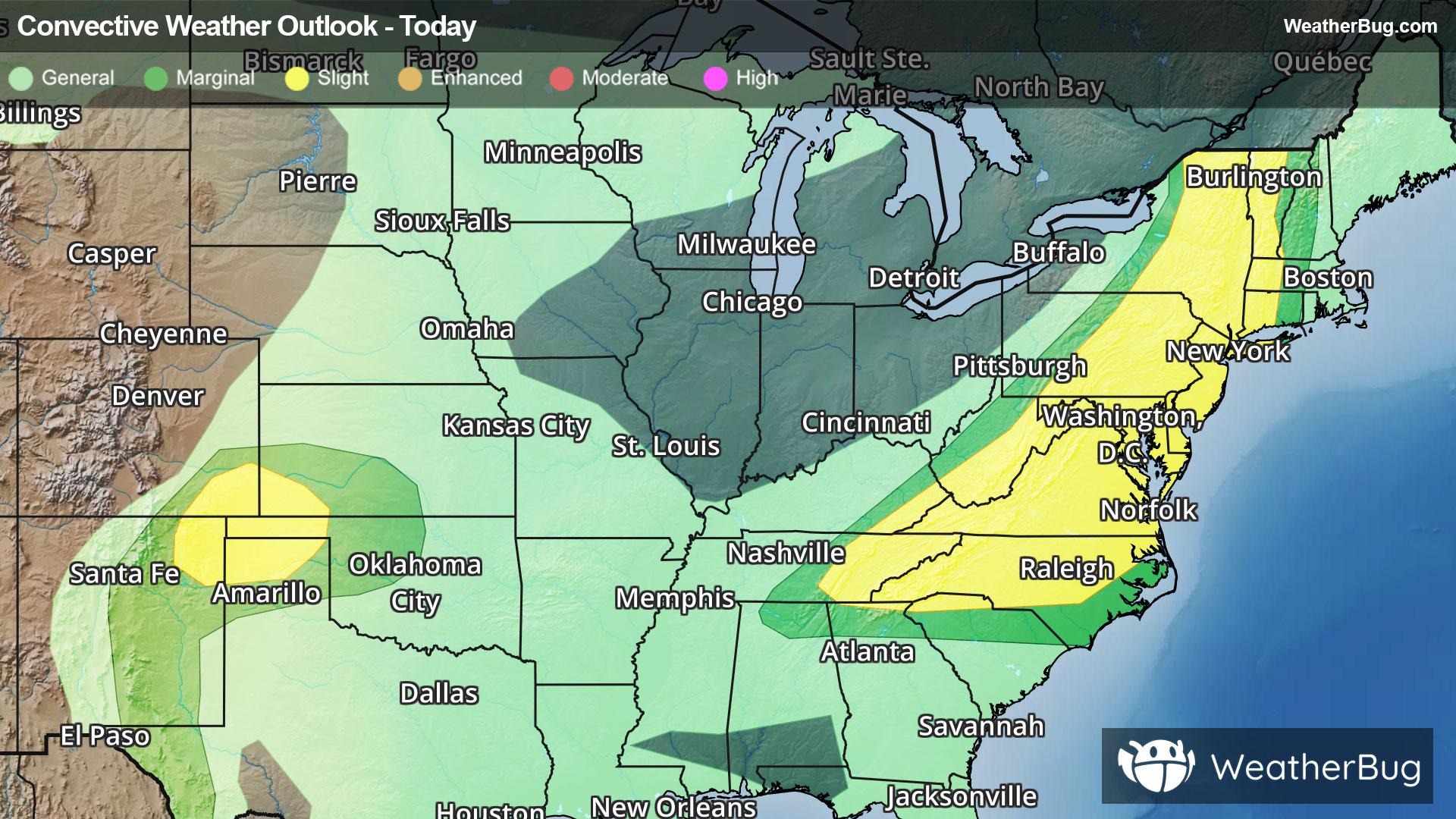 Today's Severe Weather Outlook