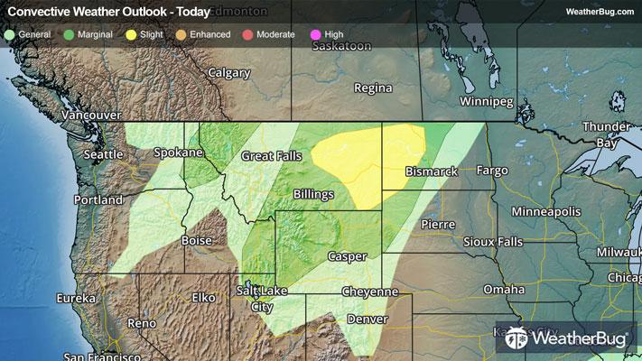 Today's severe weather outlook