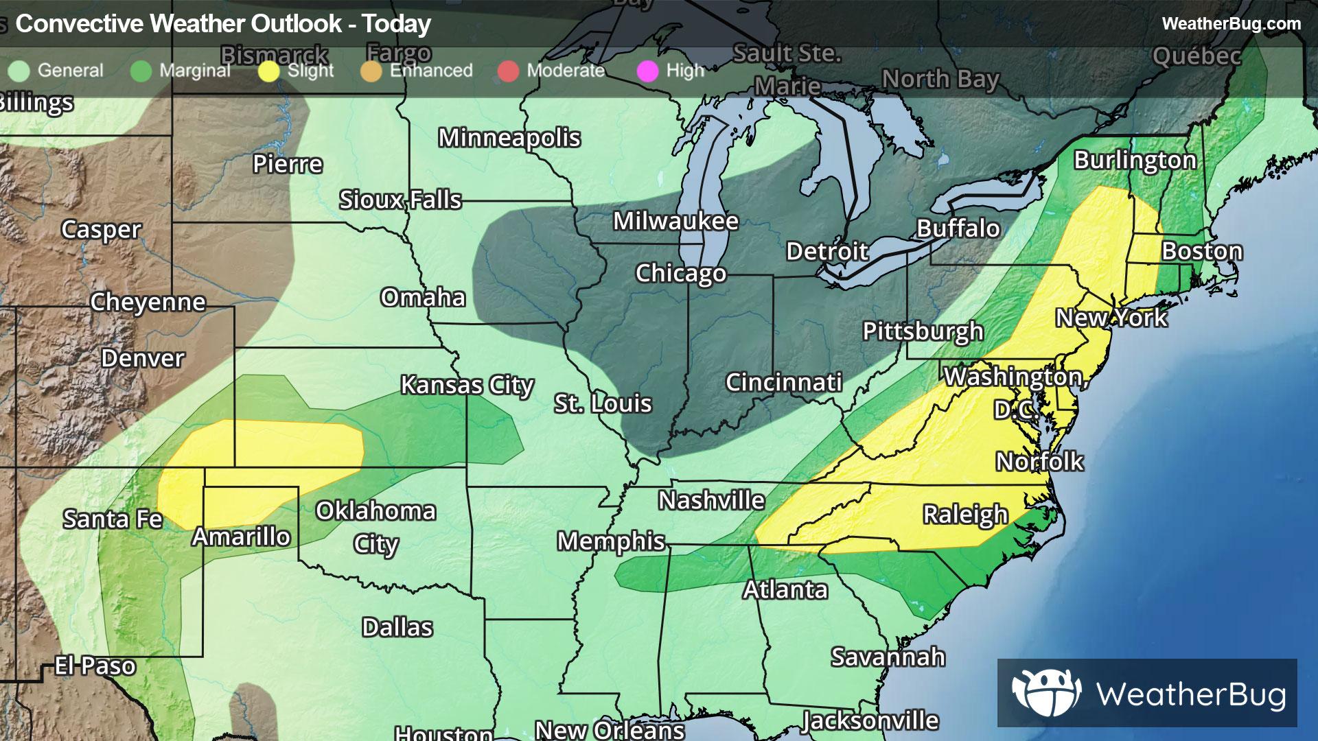 Today's Severe Weather Outlook