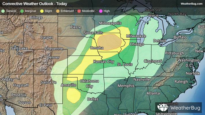 Today's Severe Weather Outlook