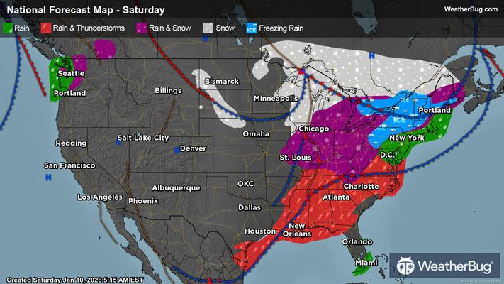 Weekend Weather Outlook