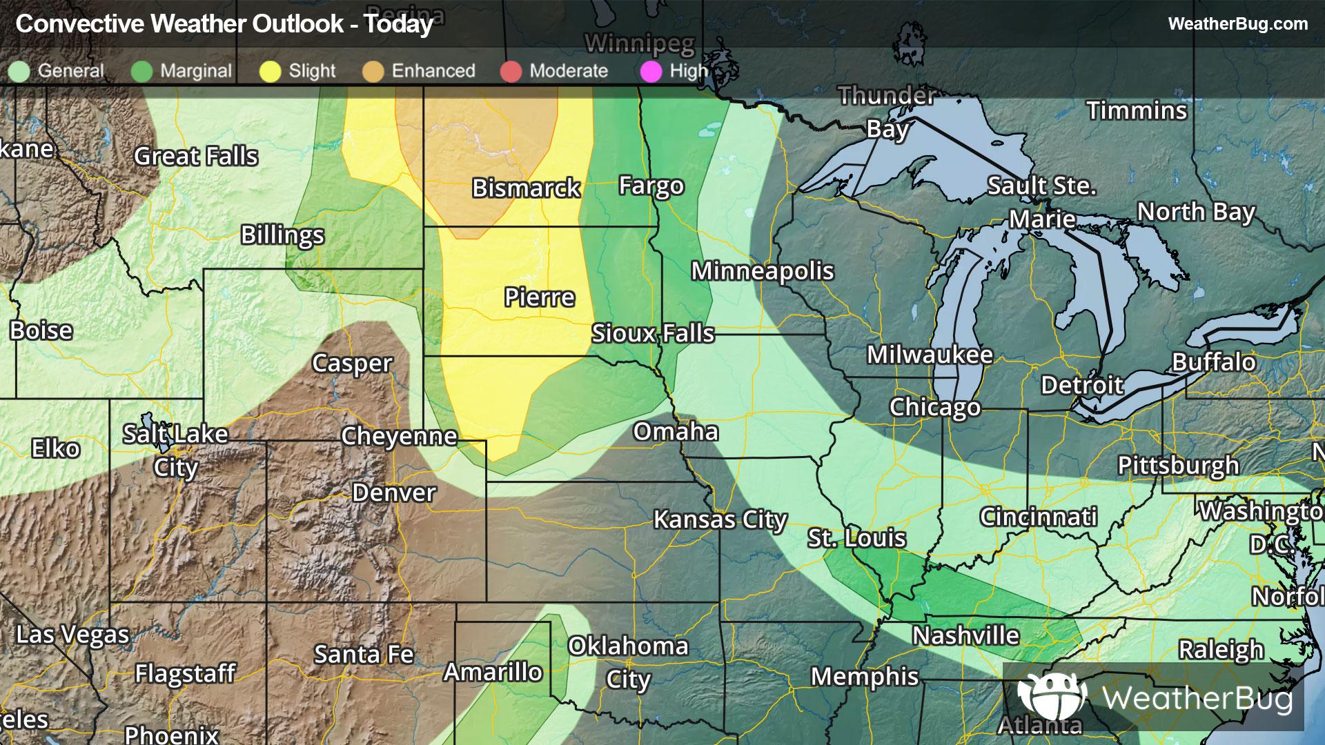 Today's Severe Weather Outlook