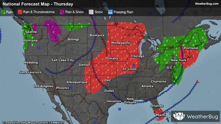 Today's Weather Outlook