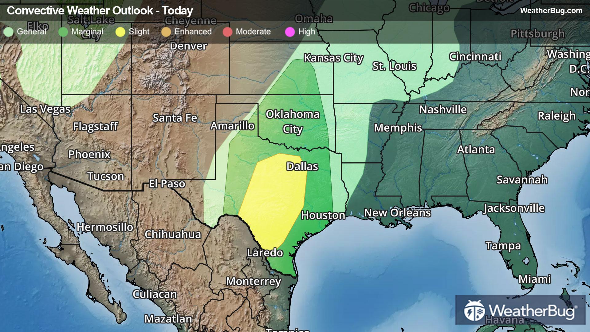 Today's Severe Weather Outlook