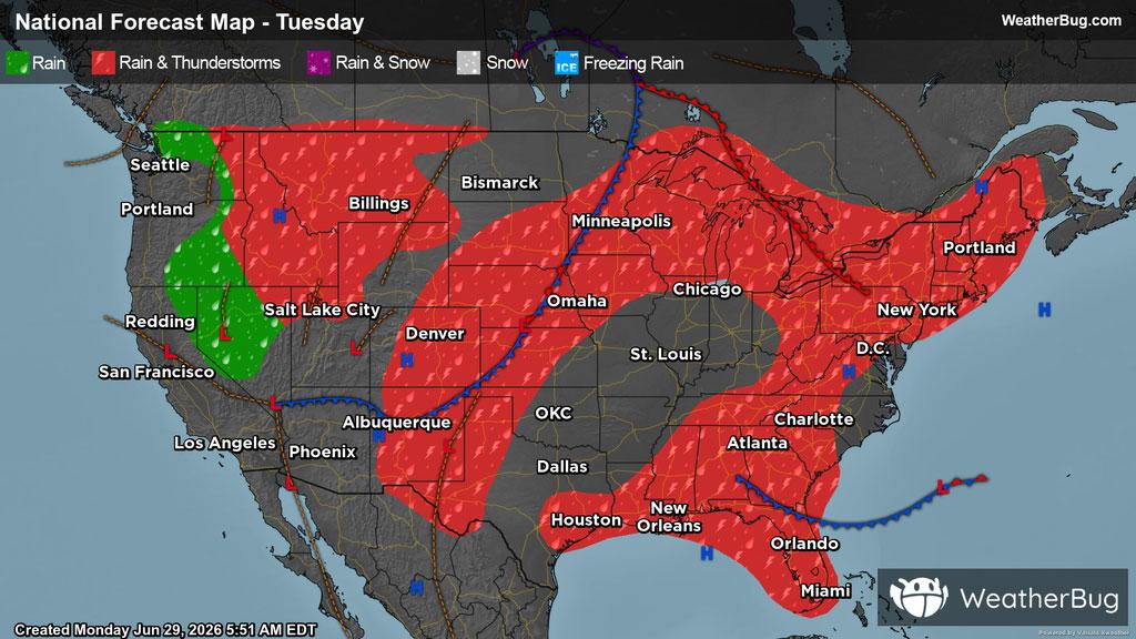 Today's Weather Outlook