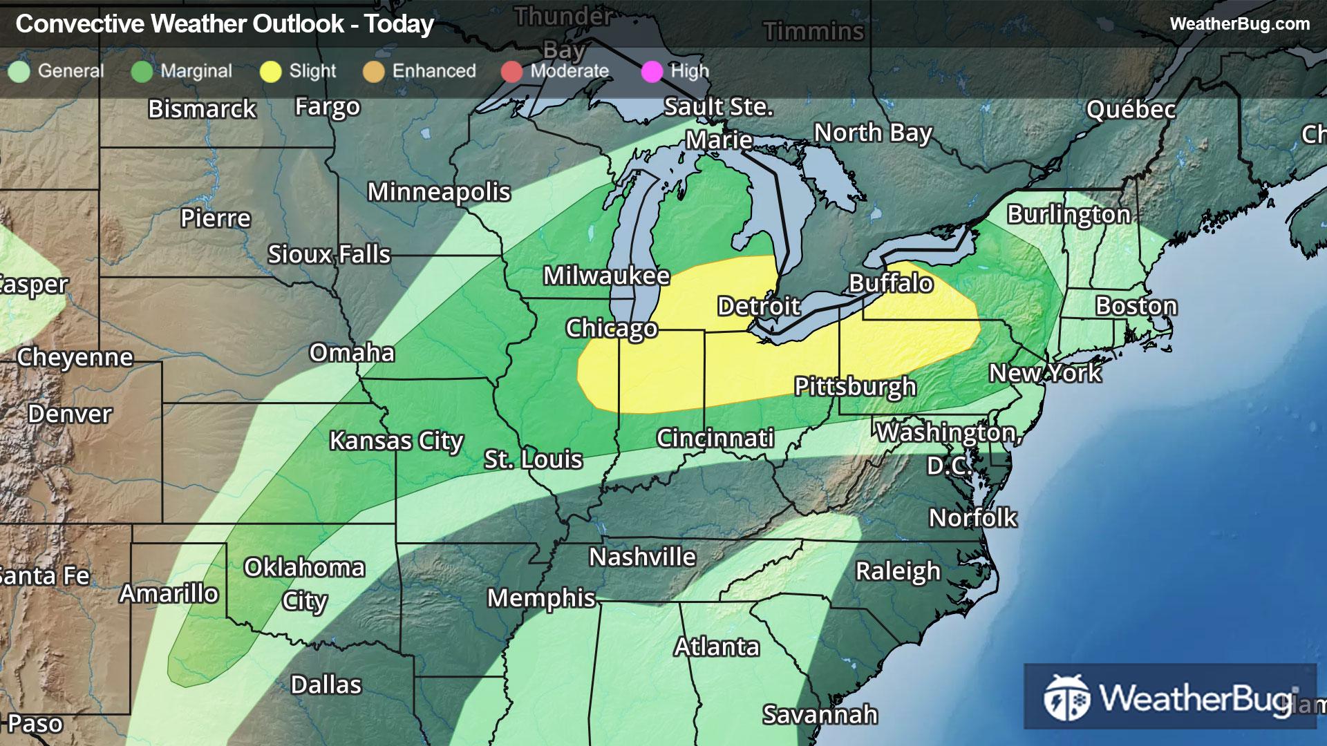 Today's Severe Weather Outlook