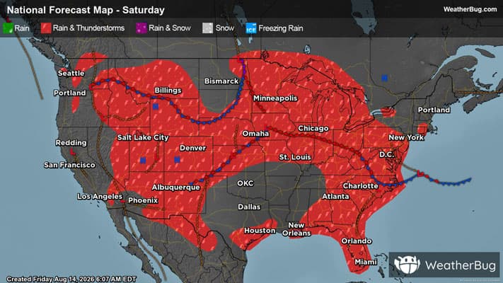 Weekend Weather Outlook