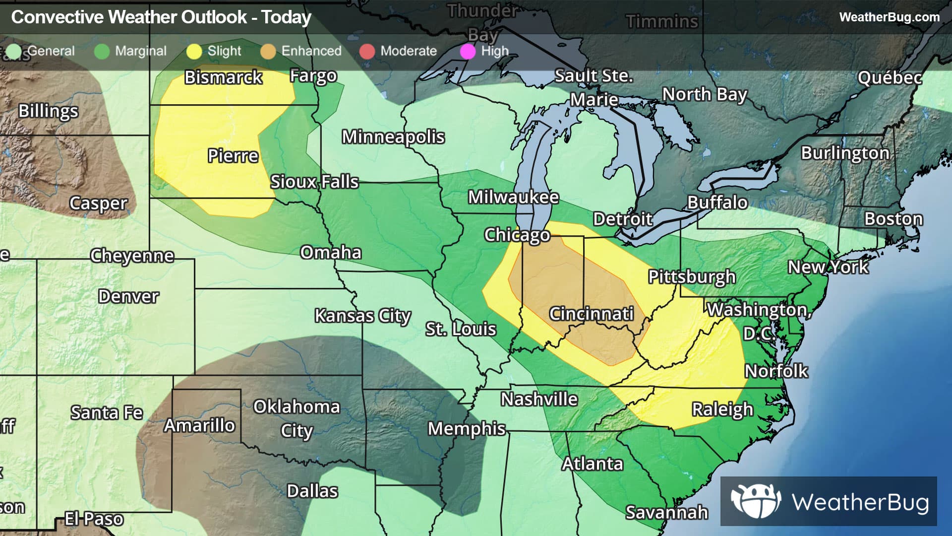Today's Severe Weather Outlook