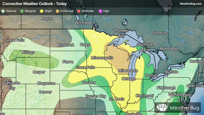 Today's Severe Weather Outlook