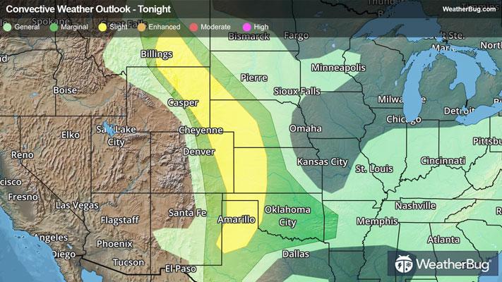 Tonight's Severe Weather Outlook
