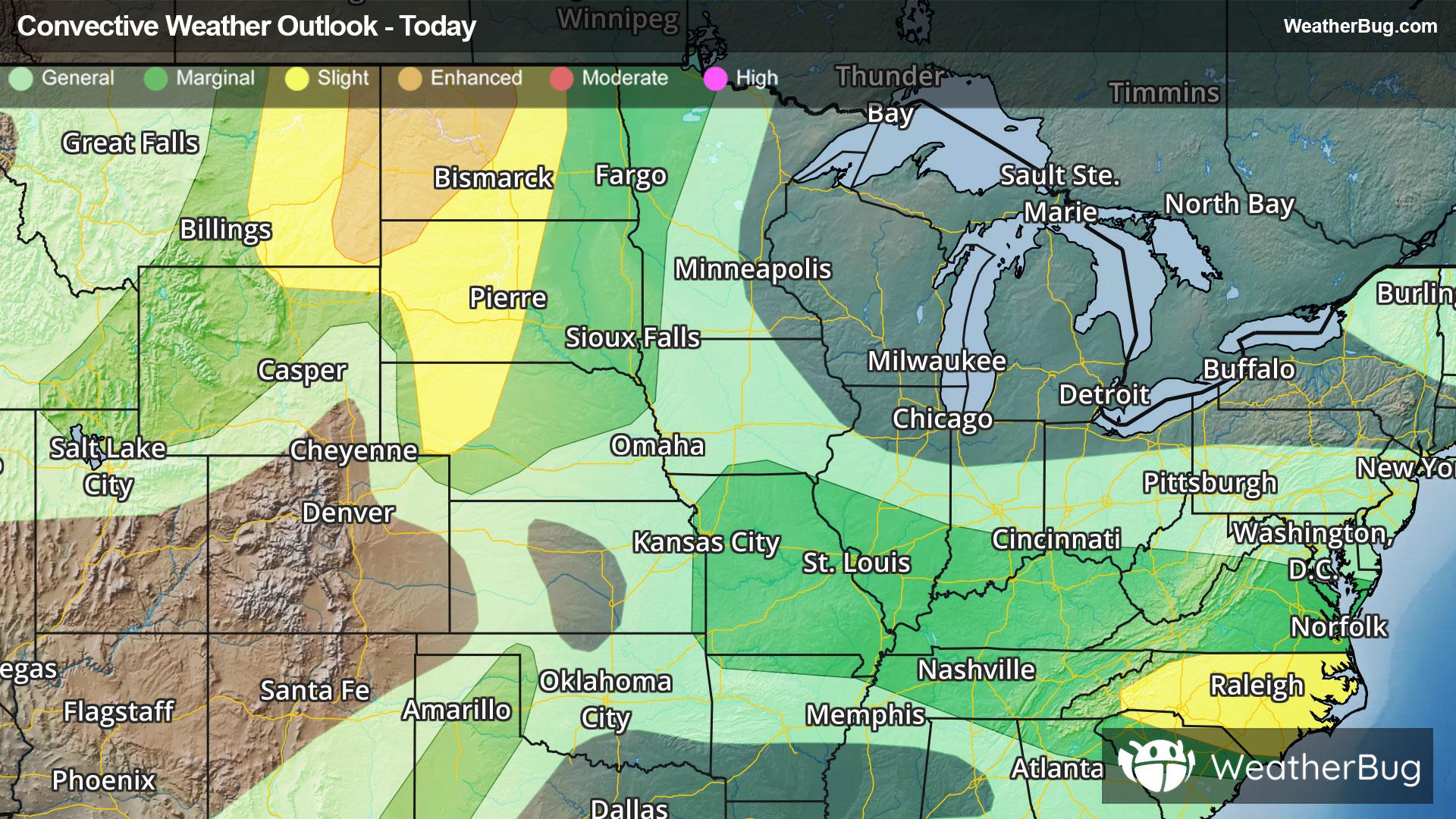 Today's Severe Weather Outlook
