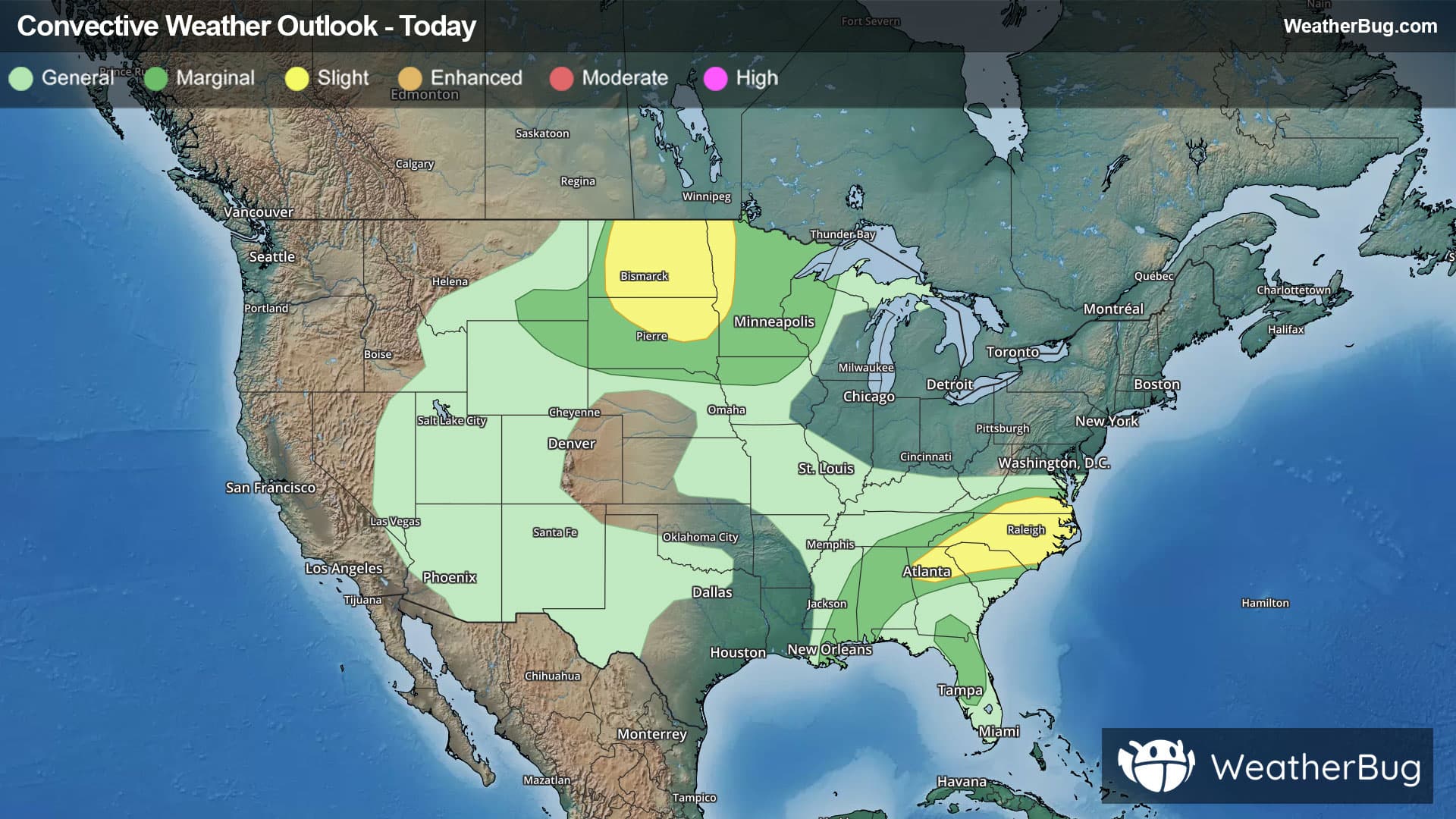 Today's Severe Weather Outlook
