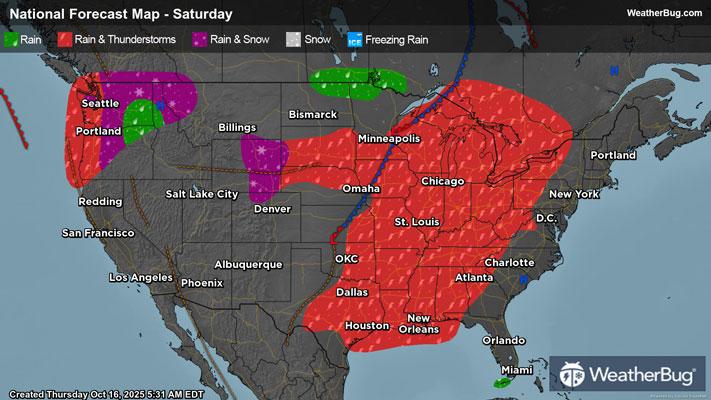 Weekend Weather Preview