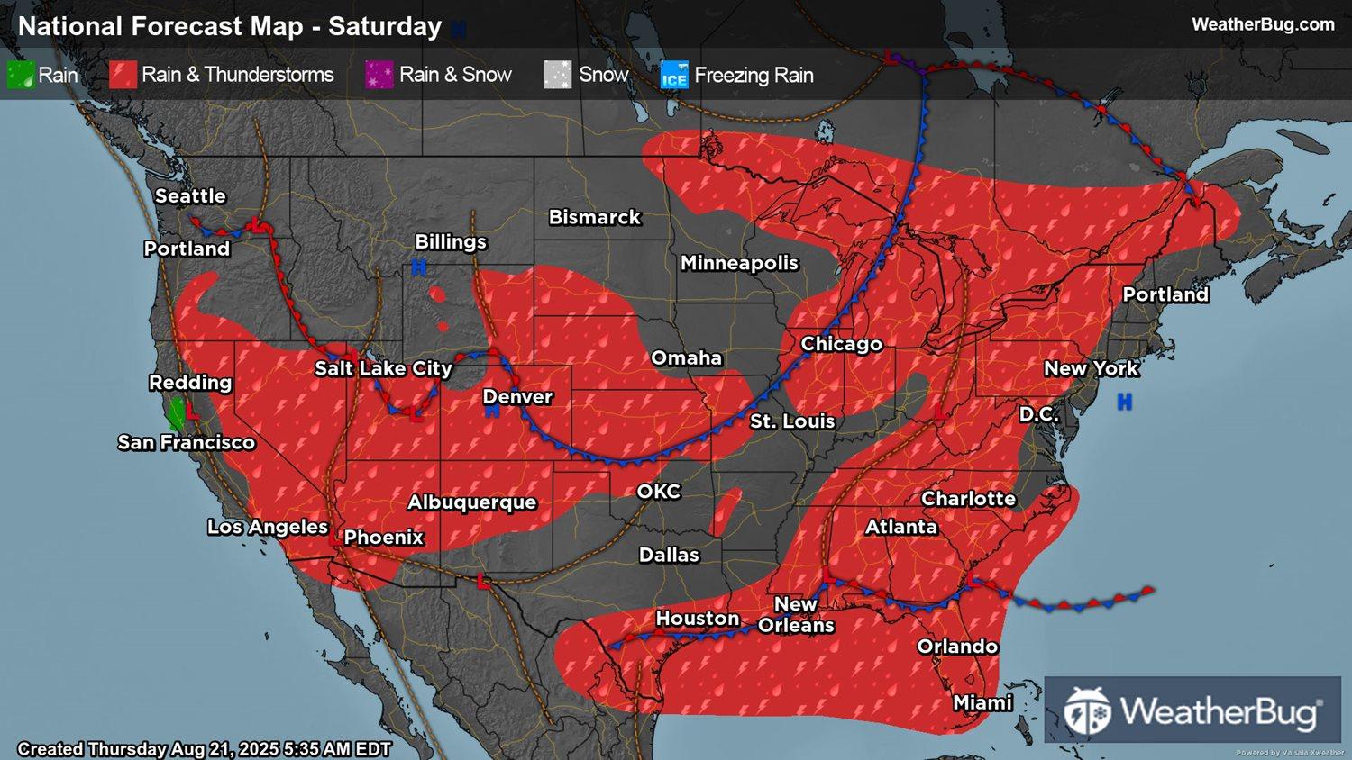 Weekend Weather Preview