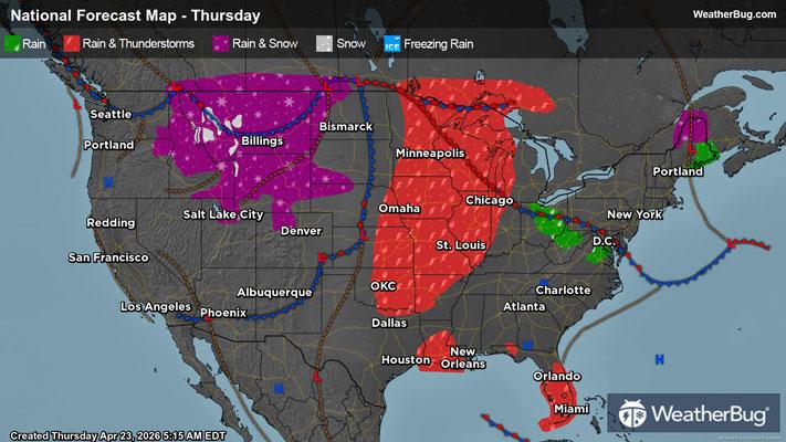 Today's Weather Outlook