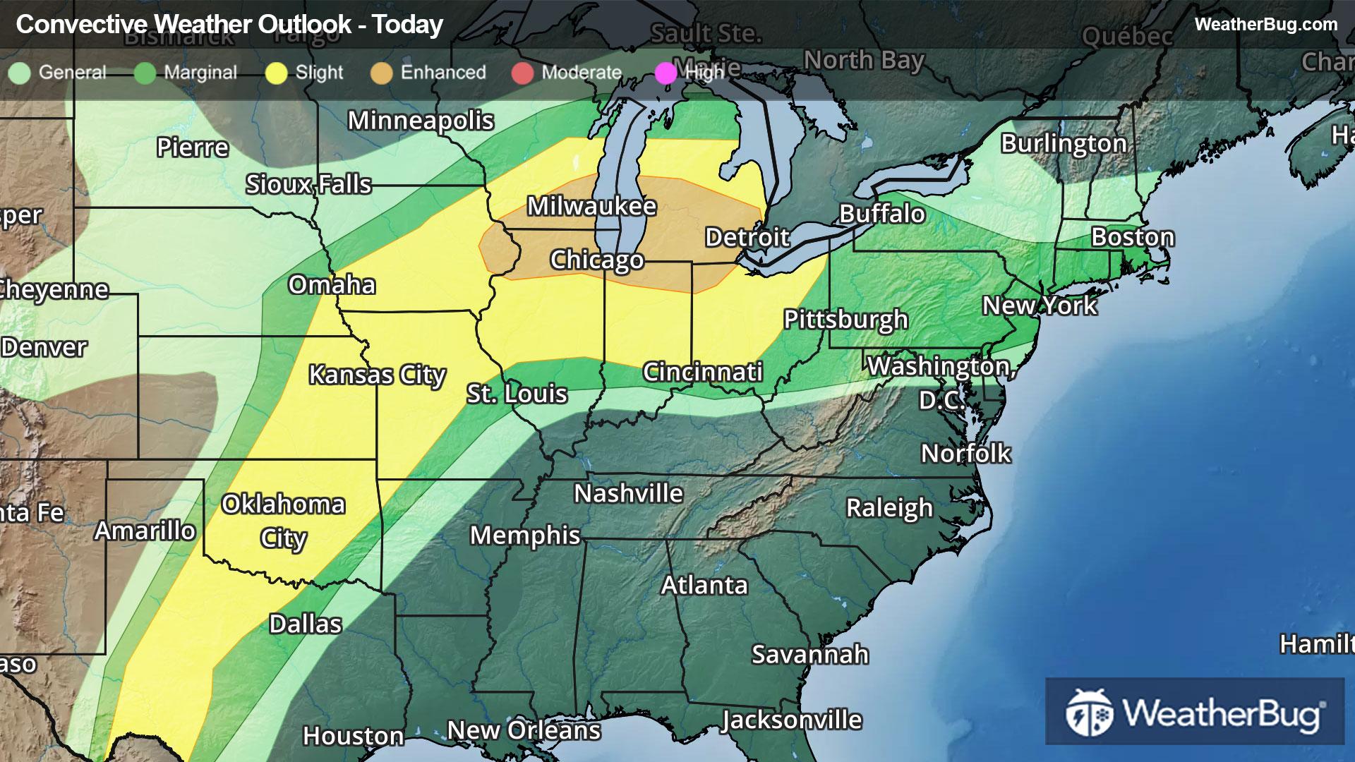 Today's Severe Weather Outlook