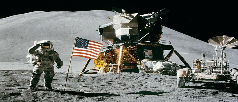 U.S. Moon landing
