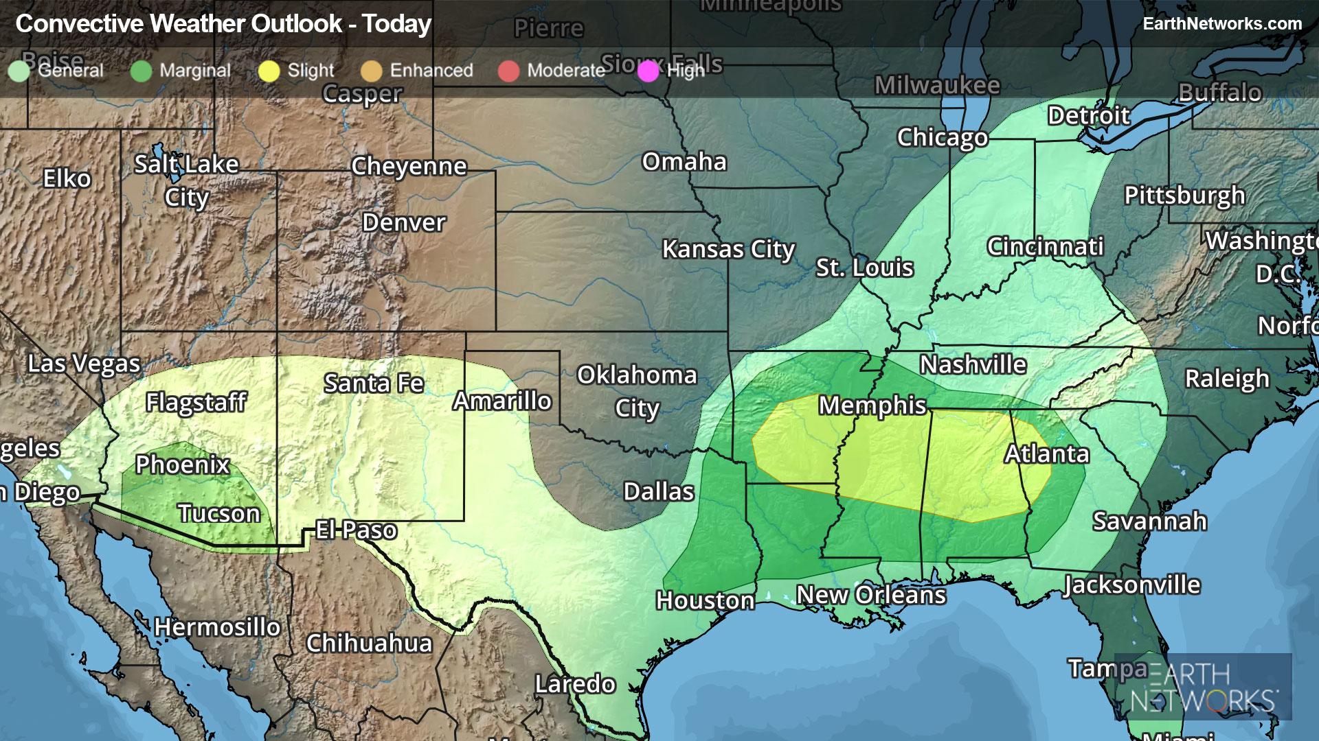 Today's Severe Weather Outlook