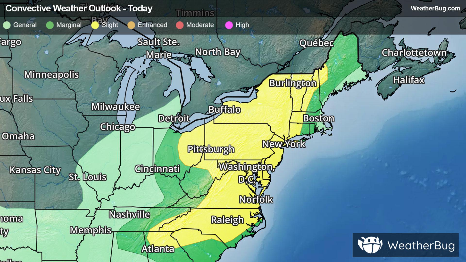 Severe Thunderstorm Outlook