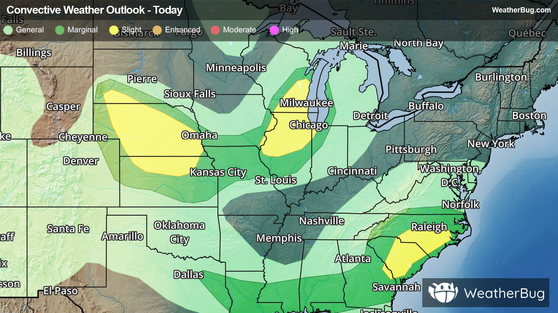 Today's Severe Weather Outlook