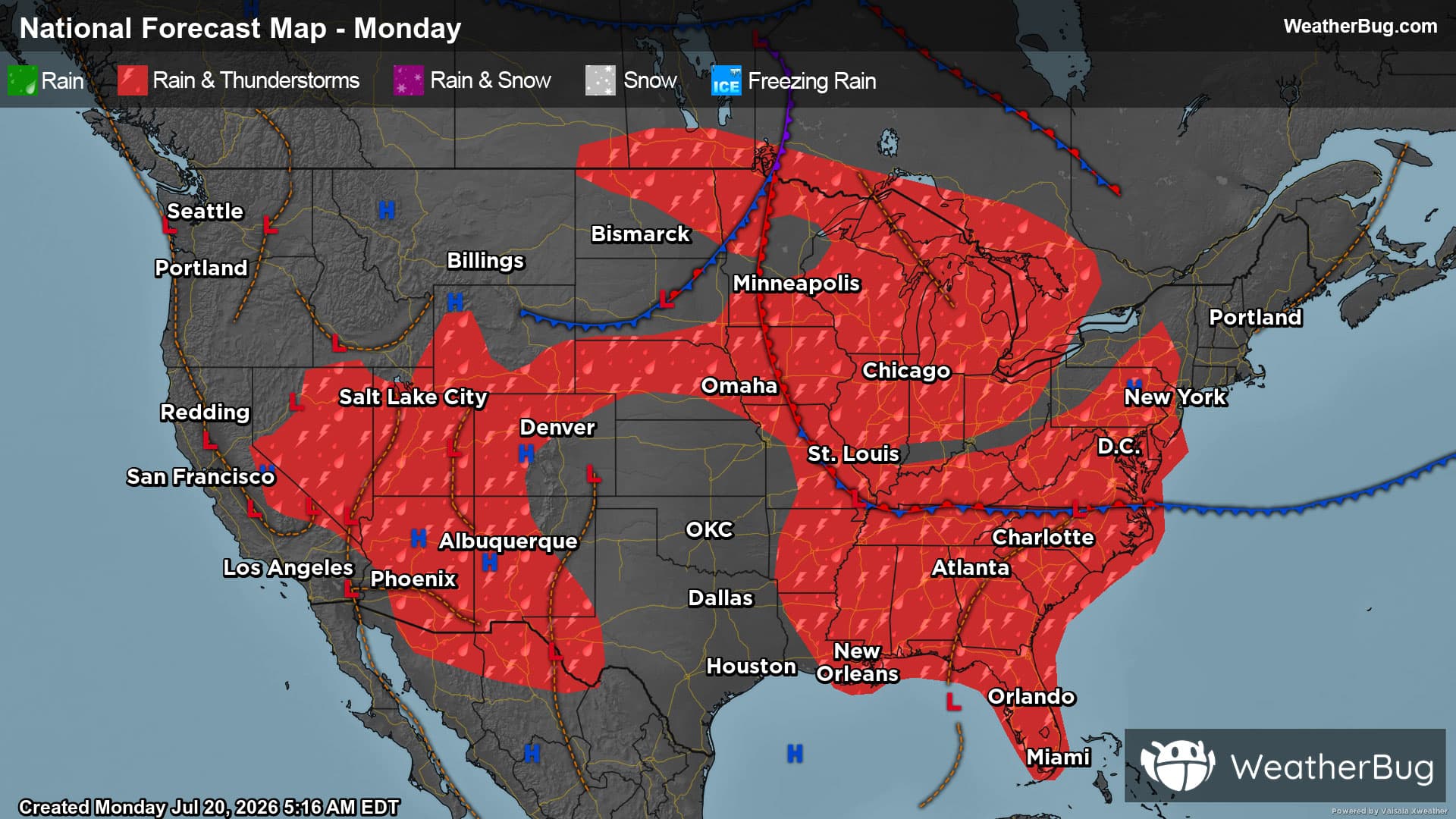 Today's Weather Outlook