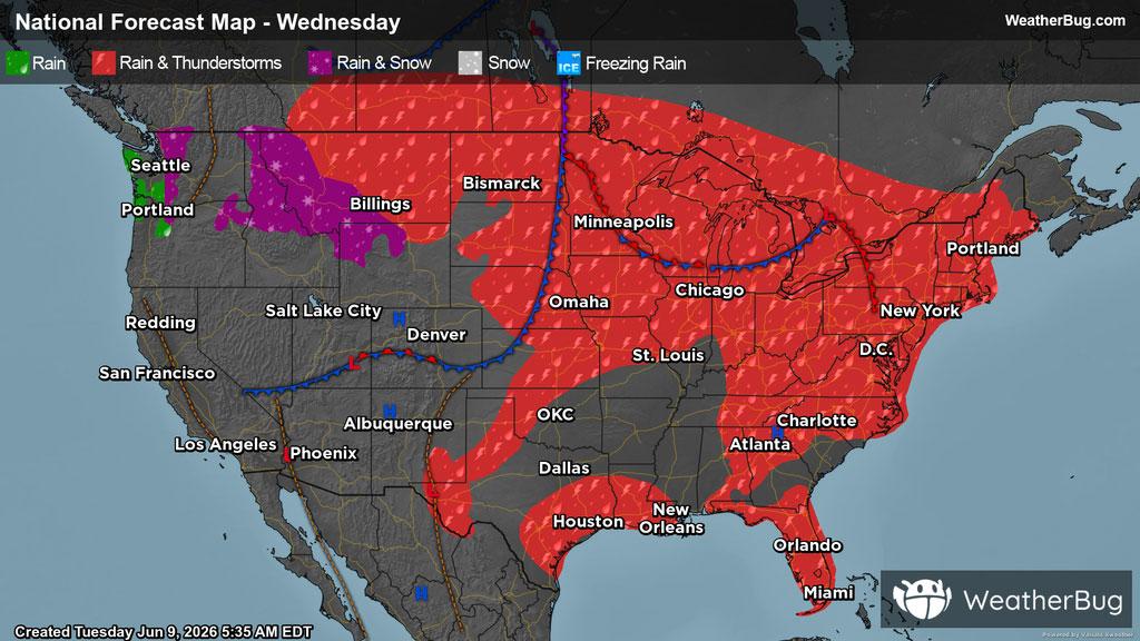 Today's Weather Outlook