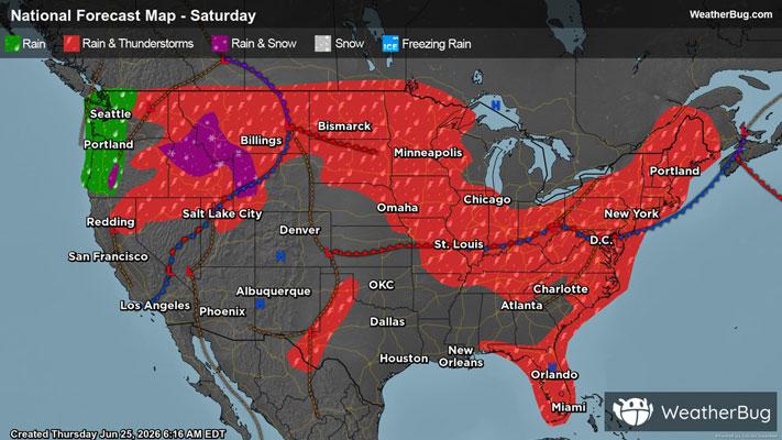 Weekend Weather Preview