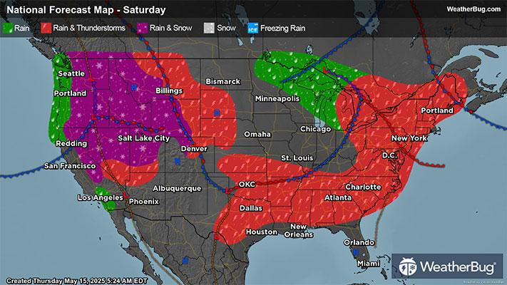 Weekend Weather Preview