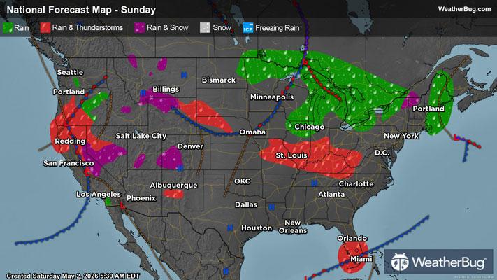 Weekend Weather Outlook