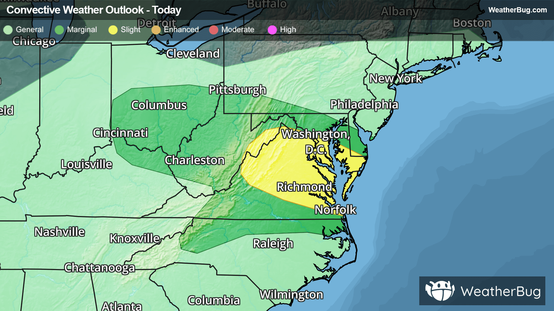 Today's Severe Weather Outlook