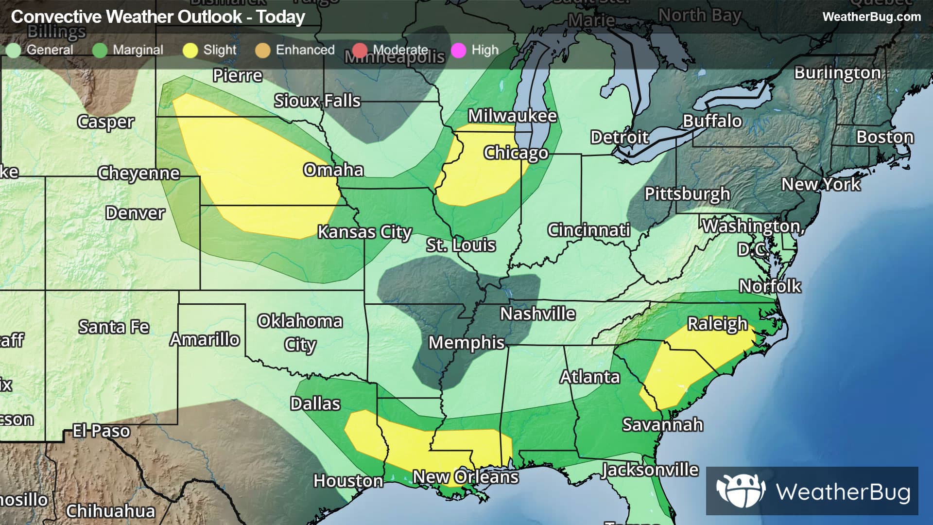 Today's Severe Weather Outlook