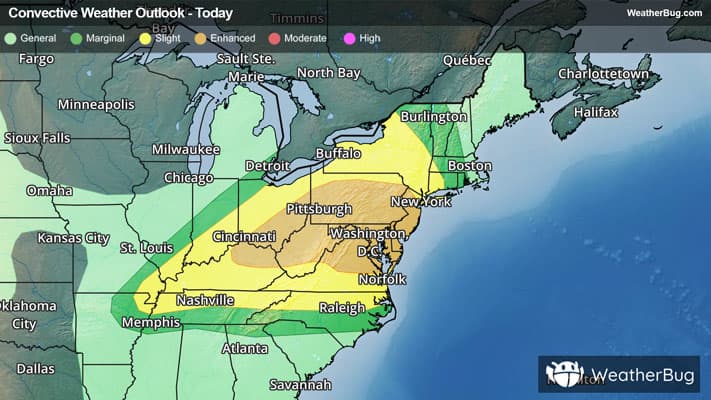 Severe Thunderstorm Outlook